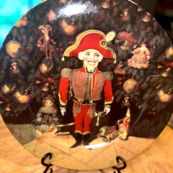 Vintage Limited Edition #246 Nutcracker Porcelain Platter. - Picture 1 of 4